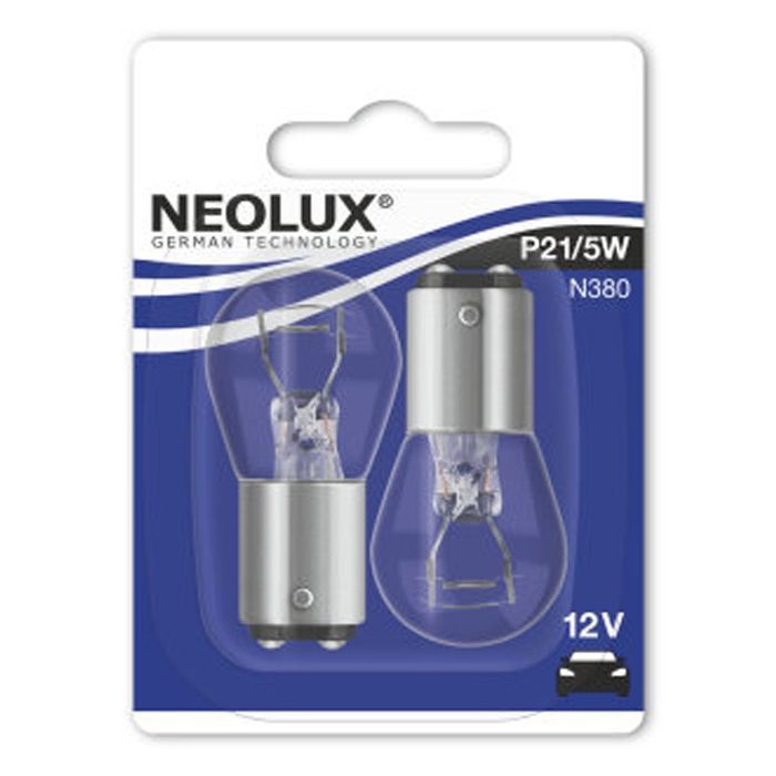 Автолампа Neolux 21/5W (N380-02B) изображение 2