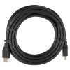 Кабель мультимедийный HDMI M to HDMI M 1.0m Belkin (HDMI0018G-1M)