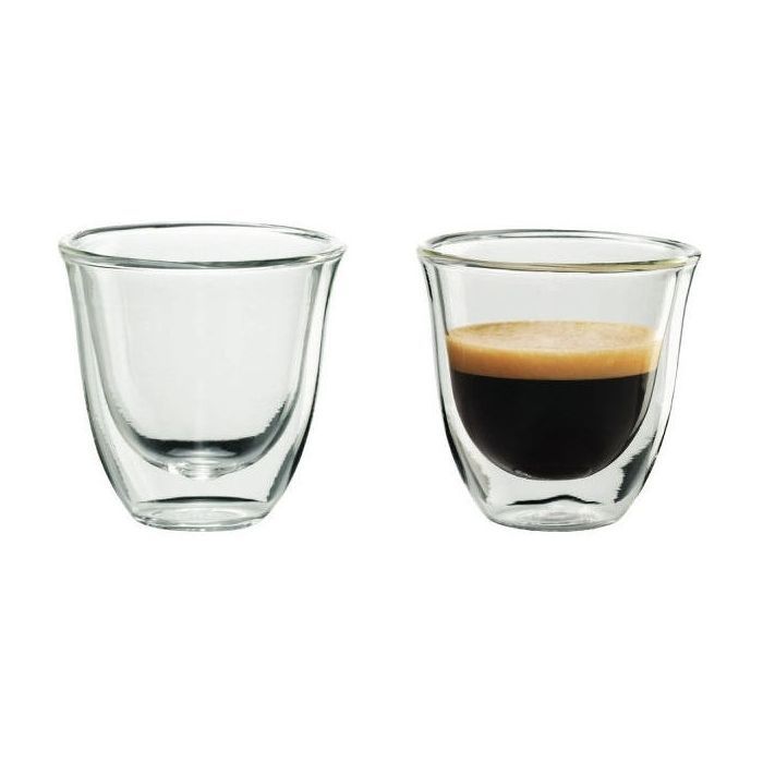 Набір склянок DeLonghi Espresso 2 шт 60 мл (00000010999) зображення 2