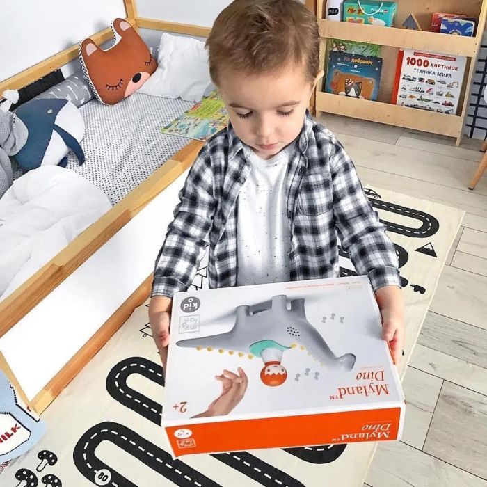 Розвиваюча іграшка Kid O Динозавр та малюк (10474) зображення 4