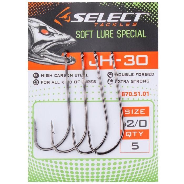 Крючок Select JH-30 2/0 (4 шт/уп) (1870.51.01) изображение 2