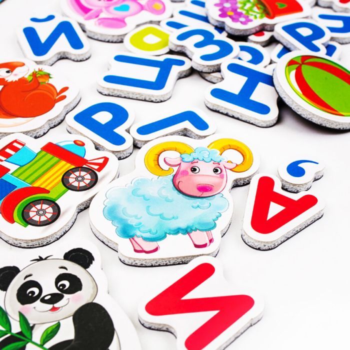 Развивающая игрушка Vladi Toys Азбука с магнитной доской укр (VT5412-01) изображение 3