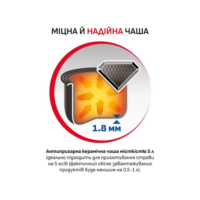 Мультиварка Moulinex CE501134 зображення 6
