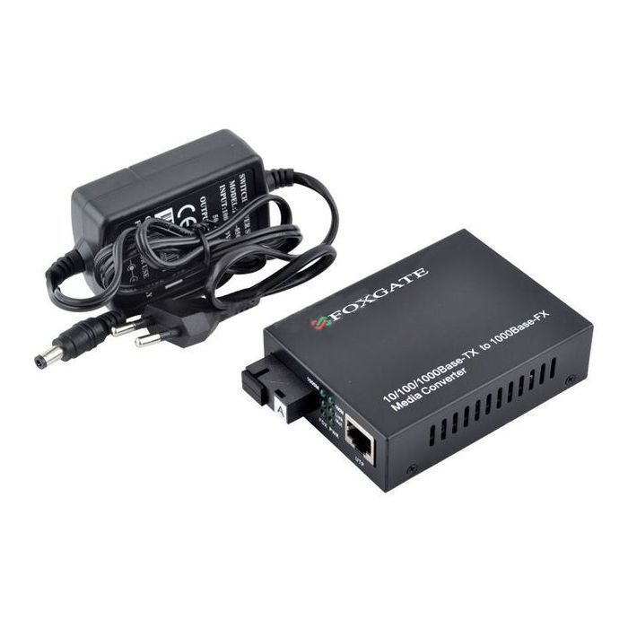 Медиаконвертер EC-Q-1G-1SM-1550nm-20 FoxGate изображение 5