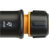 Коннектор для шланга Fiskars Watering 19 мм(3/4") c автостопом LB30 (1027083)
