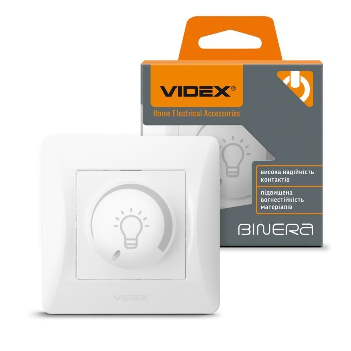 Світлорегулятор Videx BINERA LED 200Вт (VF-BNDML200-W) зображення 4