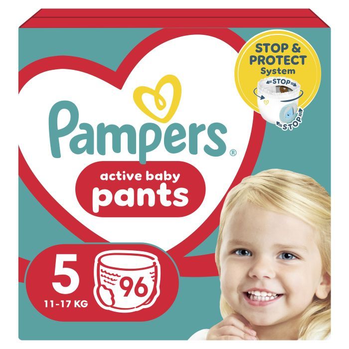 Подгузники Pampers трусики Pants Junior Размер 5 (12-17 кг) 152 шт (8006540068601)