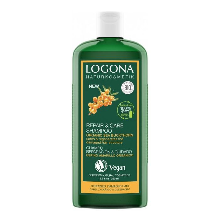 Шампунь Logona реконструктор волосся Обліпиха 250 мл (4017645044289)