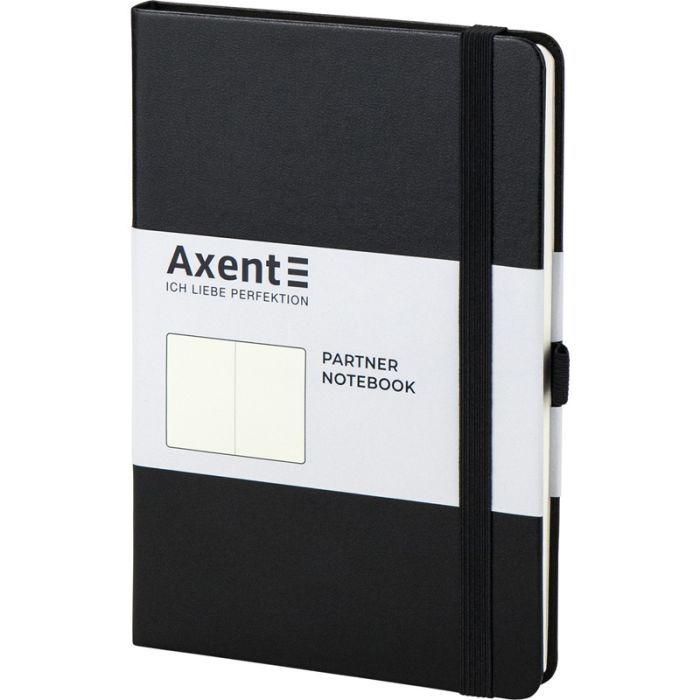 Книга записная Axent Partner 125х195 мм без линовки 96 листов Черная (8307-01-A) изображение 2