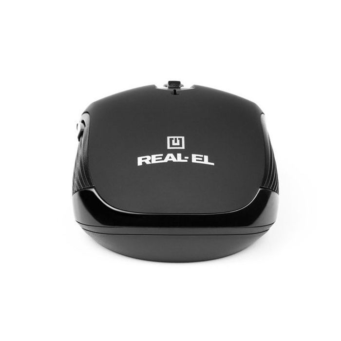 Мишка REAL-EL RM-330 Wireless Black зображення 5