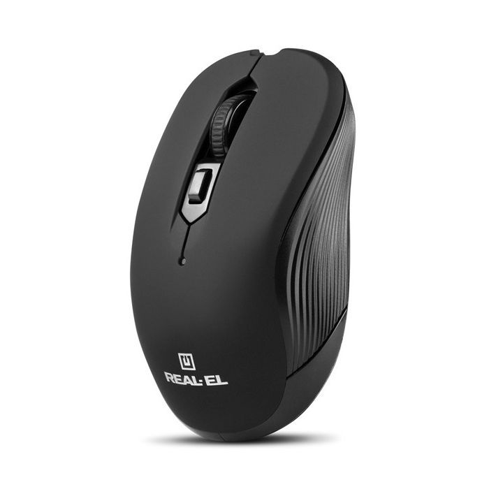 Мишка REAL-EL RM-330 Wireless Black зображення 6