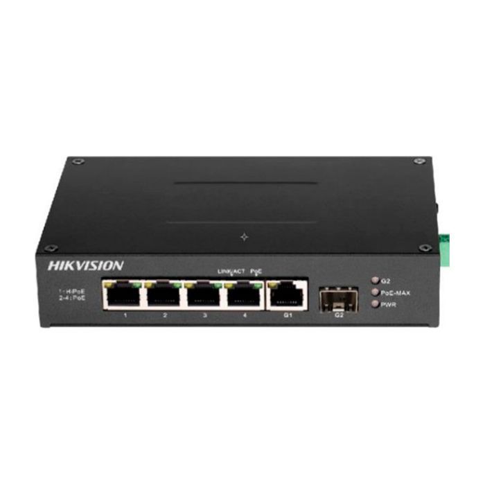 Коммутатор сетевой Hikvision DS-3T0506HP-E/HS изображение 2
