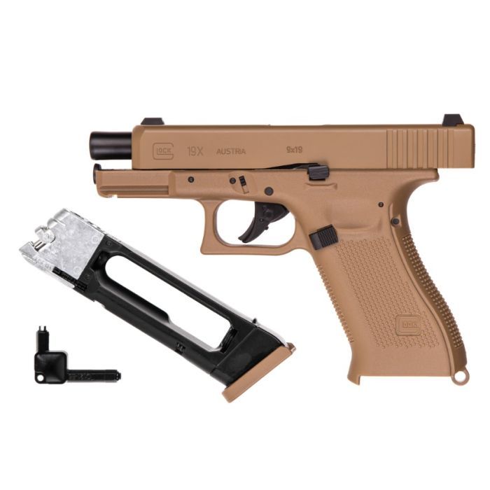 Пневматичний пістолет Umarex Glock 19X Blowback (5.8367) зображення 3