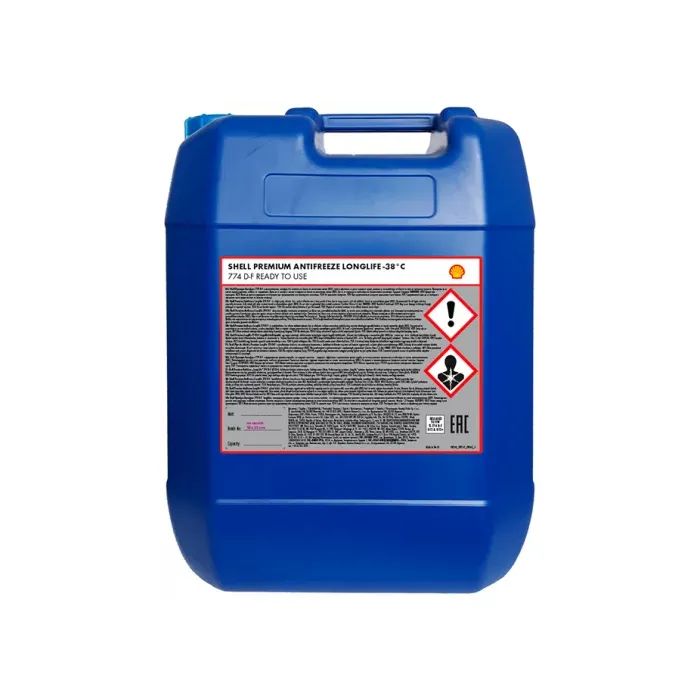 Антифриз Shell Premium LL 20л (готовий G12+ черв.) (5939)