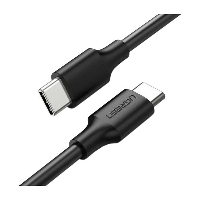 Дата кабель USB-C to USB-C 1.0m US316 100W 5A Alum. (Black) Ugreen (70427)