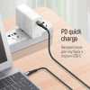 Дата кабель USB-C to USB-C 1.0m PD Fast Charging 65W 3А grey ColorWay (CW-CBPDCC040-GR) изображение 3