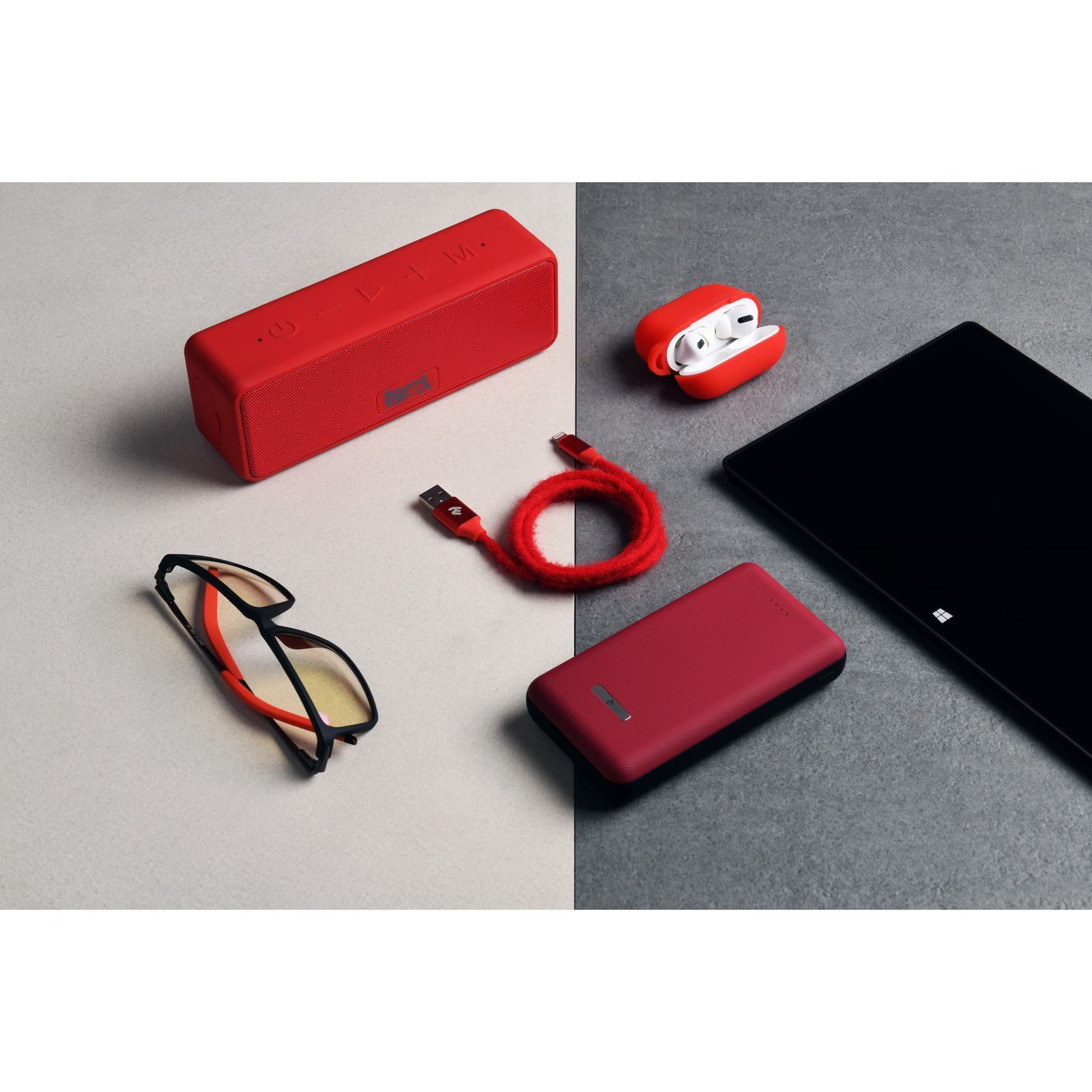 Акустична система 2E SoundXBlock TWS MP3 Wireless Waterproof Red (2E-BSSXBWRD) зображення 11