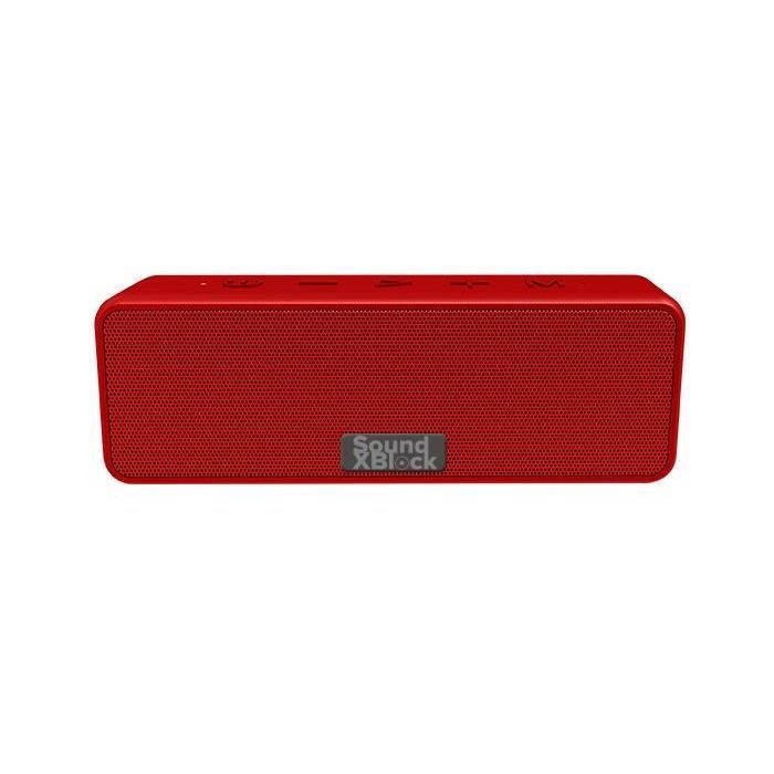 Акустична система 2E SoundXBlock TWS MP3 Wireless Waterproof Red (2E-BSSXBWRD)