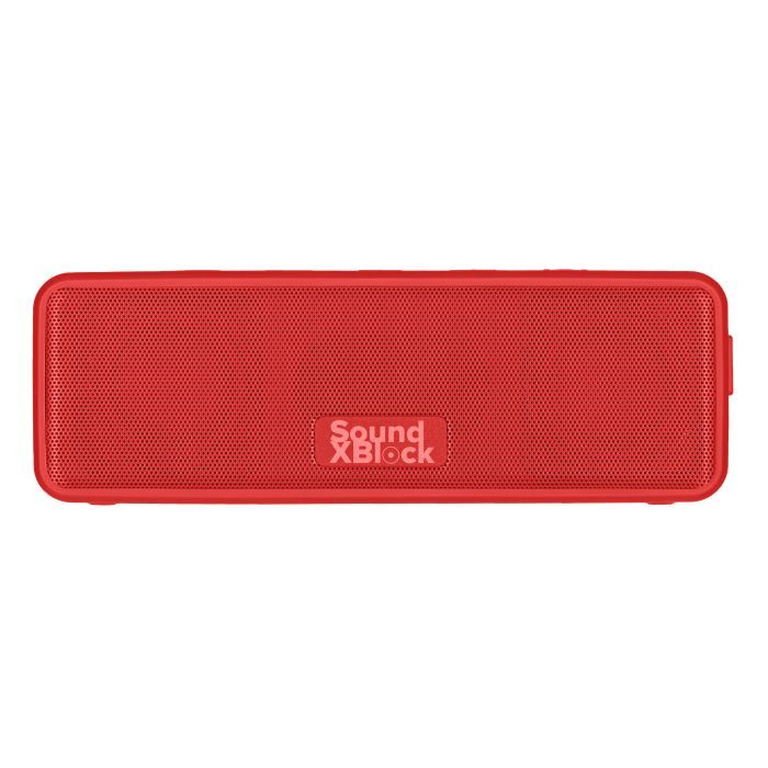 Акустична система 2E SoundXBlock TWS MP3 Wireless Waterproof Red (2E-BSSXBWRD) зображення 4