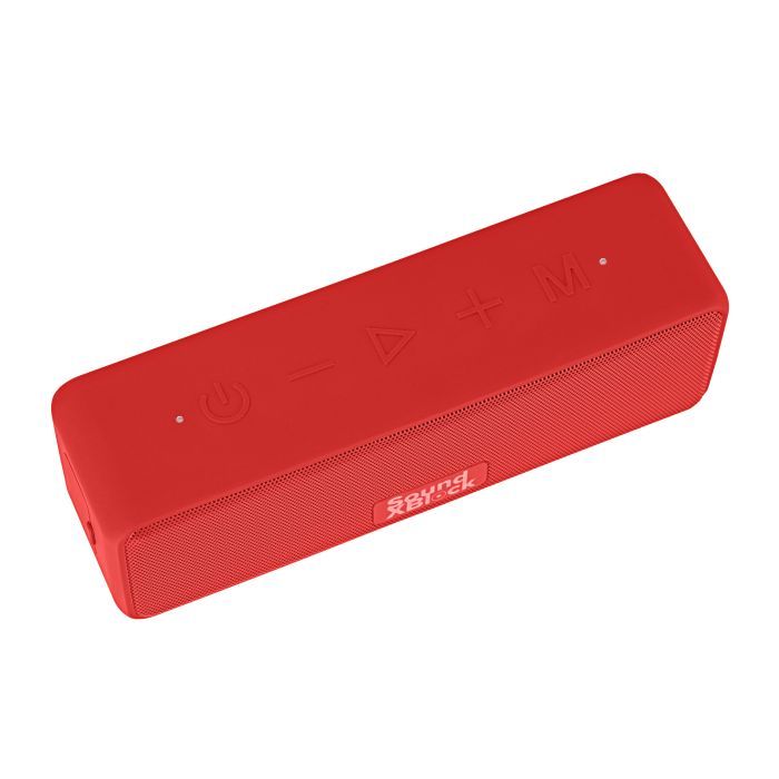 Акустична система 2E SoundXBlock TWS MP3 Wireless Waterproof Red (2E-BSSXBWRD) зображення 6
