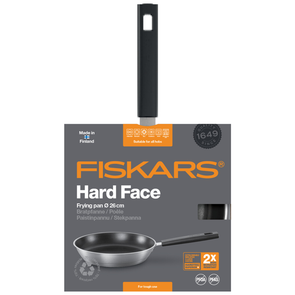Сковорода Fiskars Hard Face Steel 26 см (1052246) изображение 2