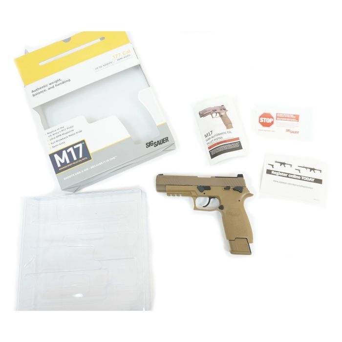 Пневматичний пістолет Sig Sauer Air P320-M17 Blowback (AIR-M17-177) зображення 9