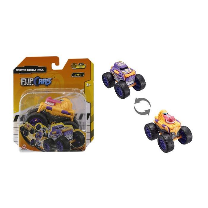 Машина Flip Cars 2 в 1 Монстр-трак Горилла (EU463875A-04)