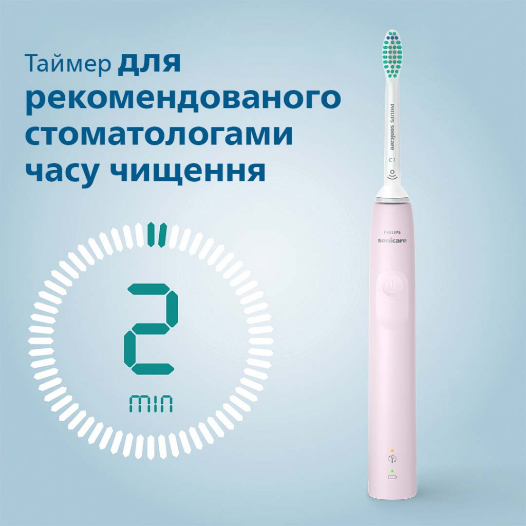 Електрична зубна щітка Philips HX3671/11 зображення 7