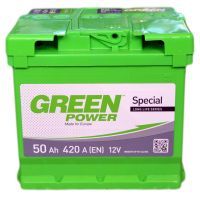 Аккумулятор автомобильный GREEN POWER 50Аh (000022354)