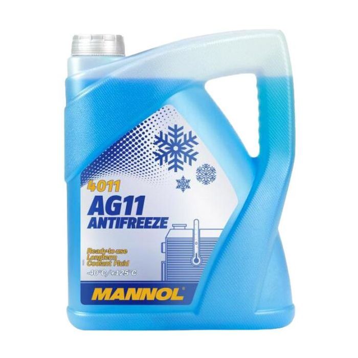 Антифриз Mannol AG 11 (-40) Longterm син, 5л (MN4011-5)
