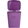 Корзина для хранения Violet House Виолетта для порошка с крышкой Plum 8 л (0028 Виолетта PLUM) изображение 2
