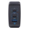 Зарядний пристрій Maxxter 1USB-A + 2USB-C (PD 65W+PD 18W + QC 3.0) (WC-PD65W-01) зображення 3