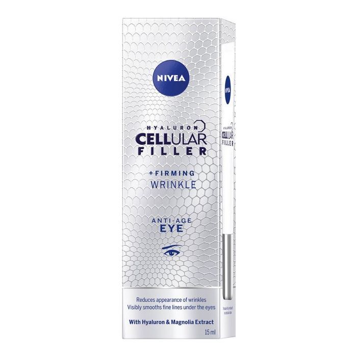 Крем для кожи вокруг глаз Nivea Hyaluron Cellular с гиалуроновой кислотой 15 мл (4005808367092)