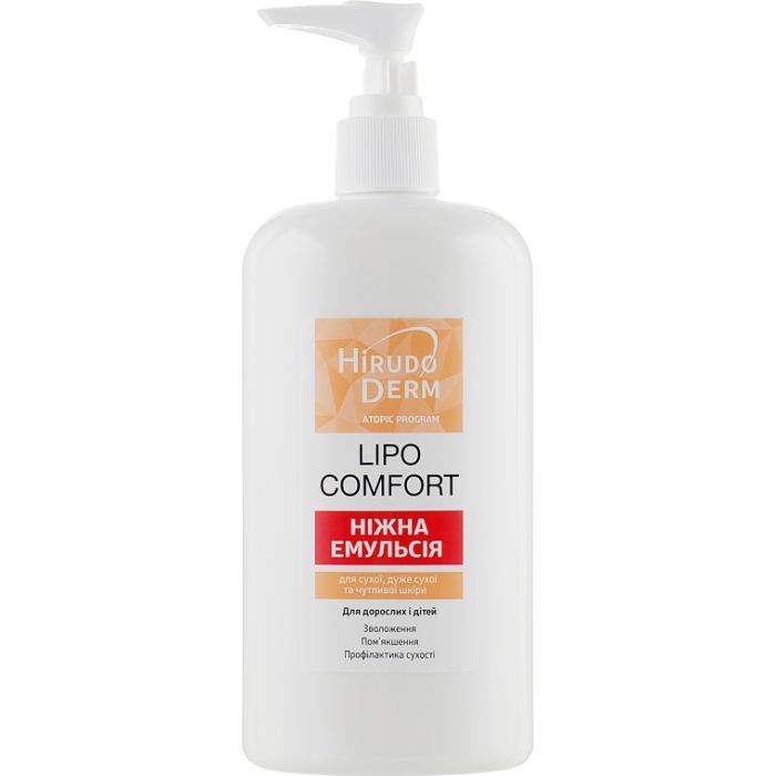 Крем для тіла Біокон Hirudo Derm Atopic Program Lipo Comfort 400 мл (4820160038127) зображення 2