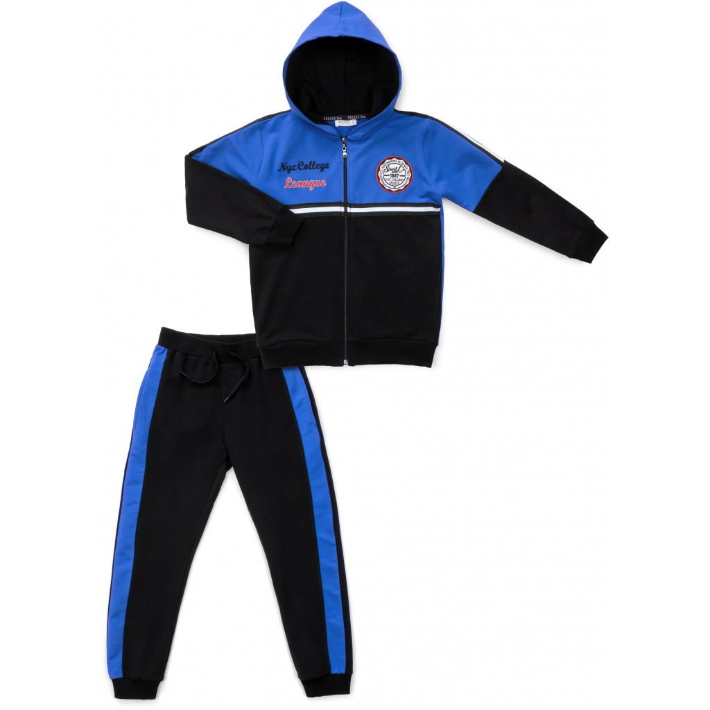 Спортивный костюм Breeze с капюшоном на молнии (12795-116B-blue)