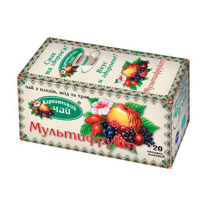 Чай Карпатський Мультифрукт 20 шт (10171)