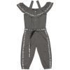 Комбинезон детский Blueland с оборкой (2476-140G-gray)