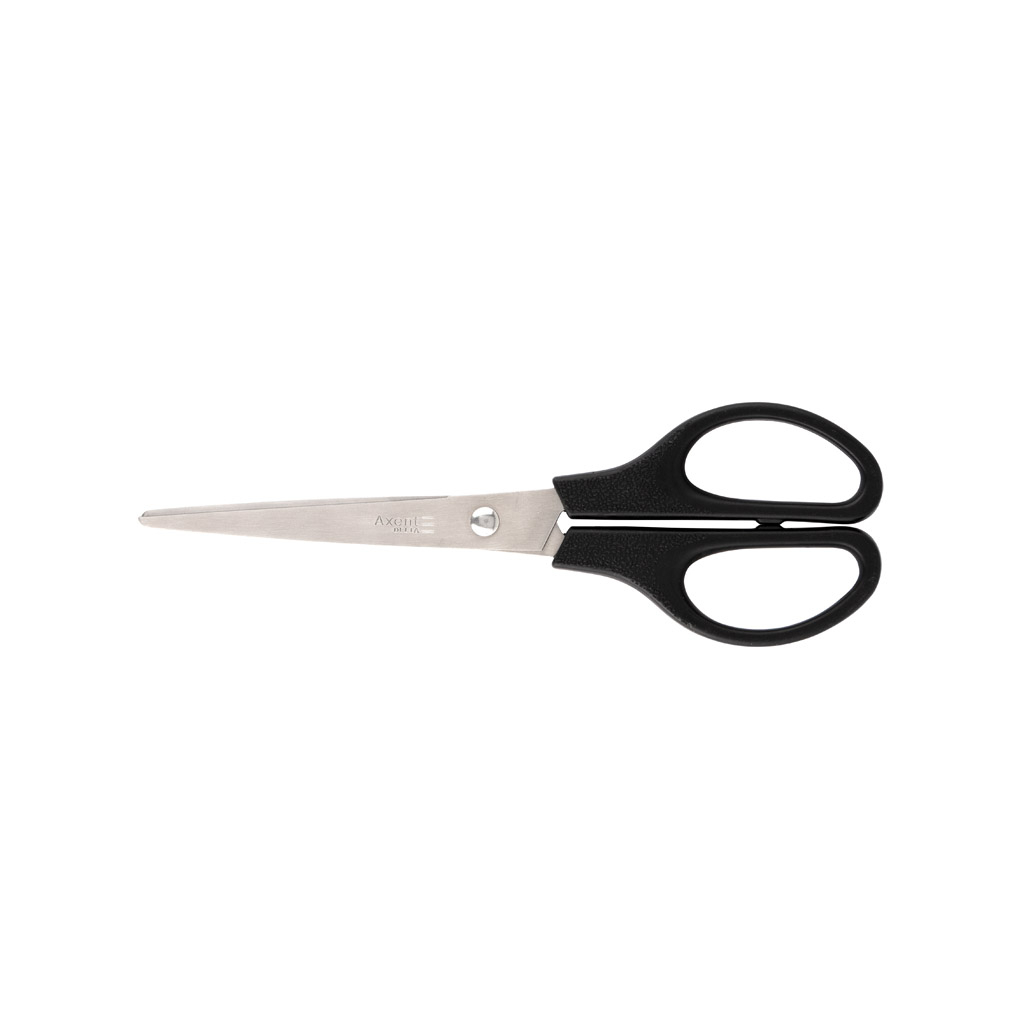 Ножиці Axent 18 см, чорні (D6219)