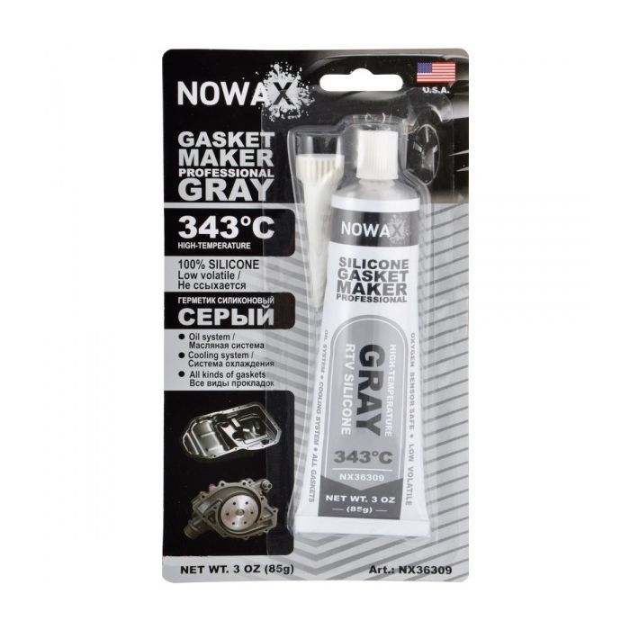 Герметик автомобільний NOWAX 85г +343С (NX36309)