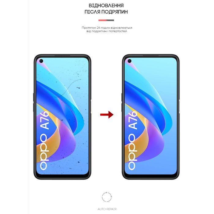 Плівка захисна Armorstandart Matte OPPO A76 (ARM62018) зображення 3