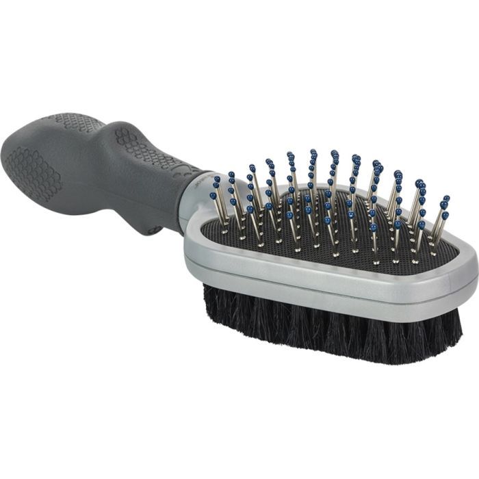 Фурминатор для животных FURminator Двухсторонняя щетка для собак и кошек 21 х 6.5 х 3.5 см (4048422141310) изображение 3