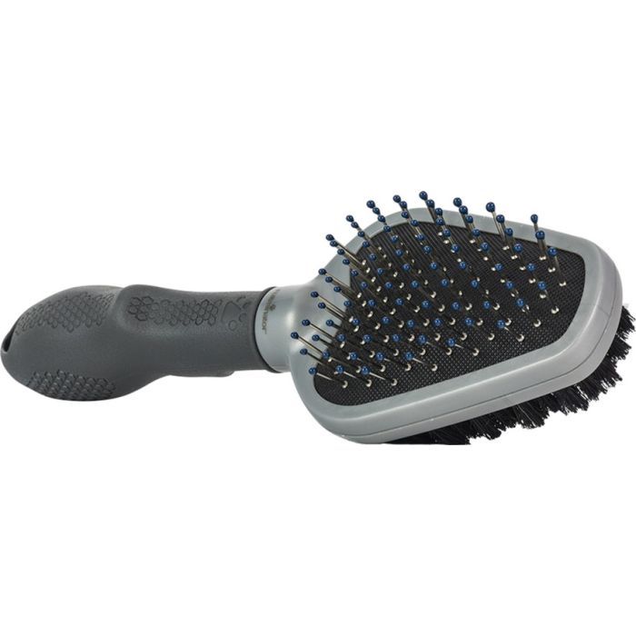 Фурминатор для животных FURminator Двухсторонняя щетка для собак и кошек 21 х 6.5 х 3.5 см (4048422141310) изображение 4
