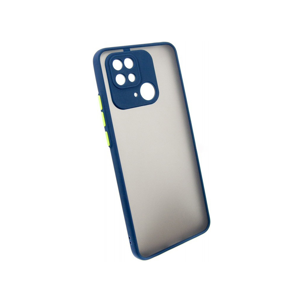 Чехол для мобильного телефона Dengos Matte Xiaomi Redmi 10C (blue) (DG-TPU-MATT-110) изображение 2