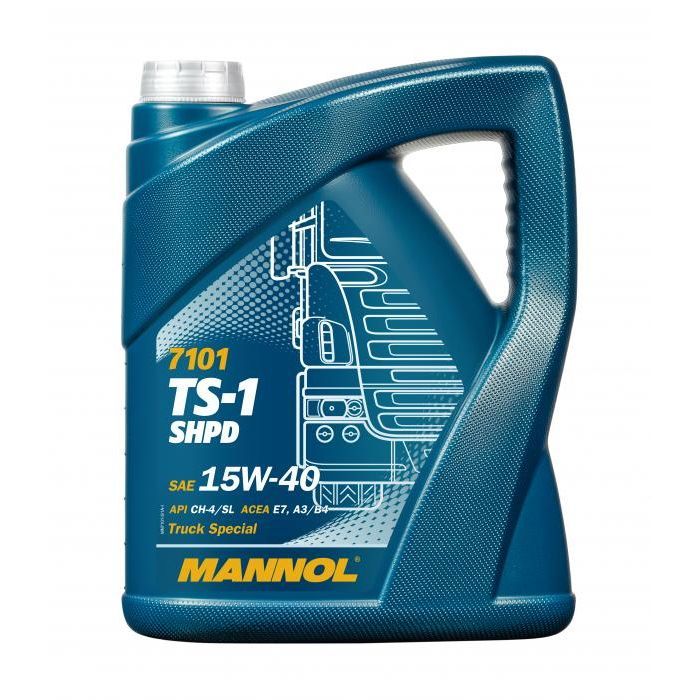 Моторное масло Mannol TS-1 SHPD 5л 15W-40 (MN7101-5)