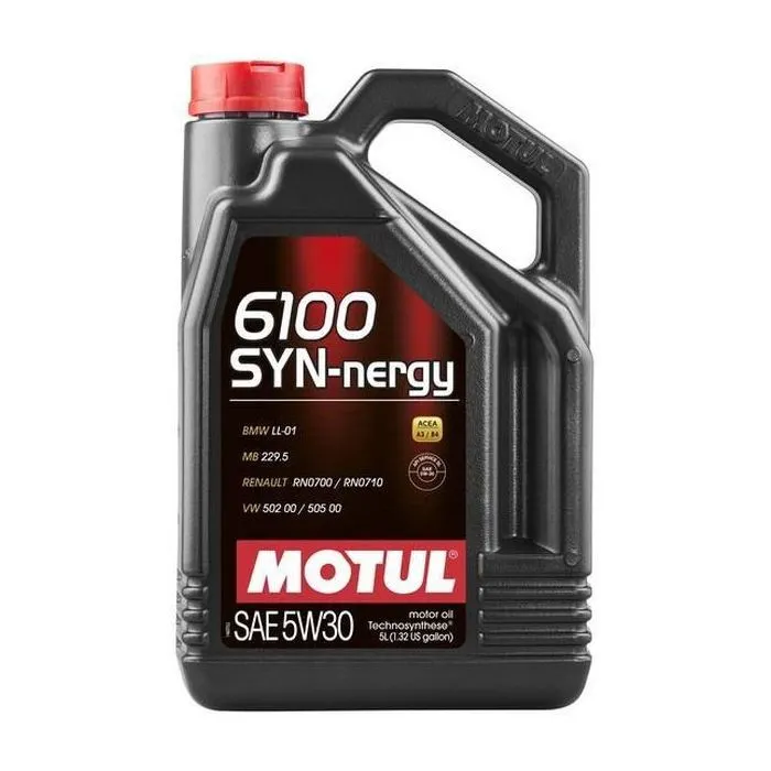 Моторна олива MOTUL 6100 Syn-nergy SAE 5W30 5 л (838351)