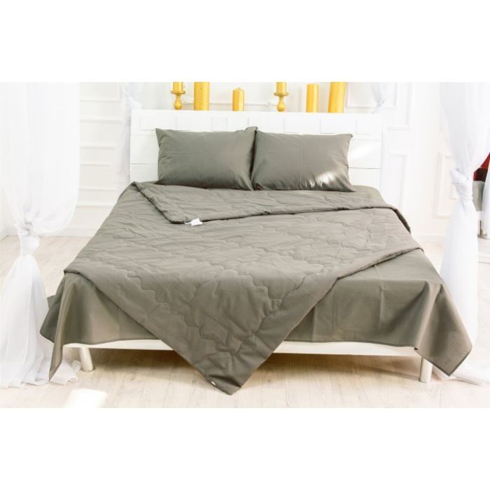 Одеяло MirSon Летний комплект №2615 EcoSilk 16-5803 Geronimo одеяло 2 х 14 (2200003109733) изображение 3