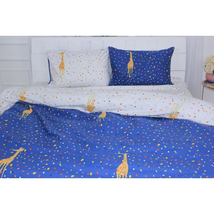Простынь MirSon Сатин 22-1167 Pansy 180х220 см (2200002035880) изображение 3