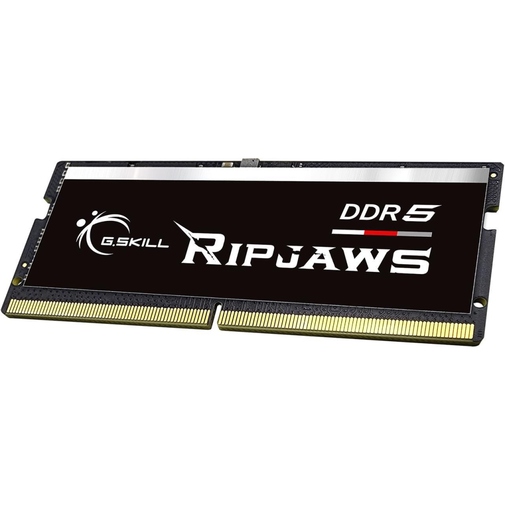 Модуль пам'яті для ноутбука SoDIMM DDR5 16GB 4800 MHz Ripjaws G.Skill (F5-4800S4039A16GX1-RS) зображення 2