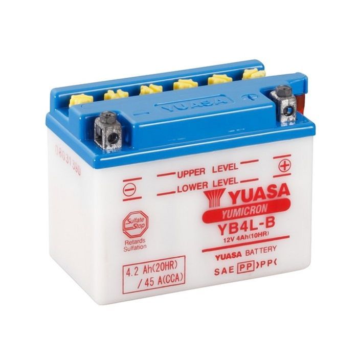 Аккумулятор автомобильный Yuasa 12V 4,2Ah YuMicron Battery (YB4L-B)