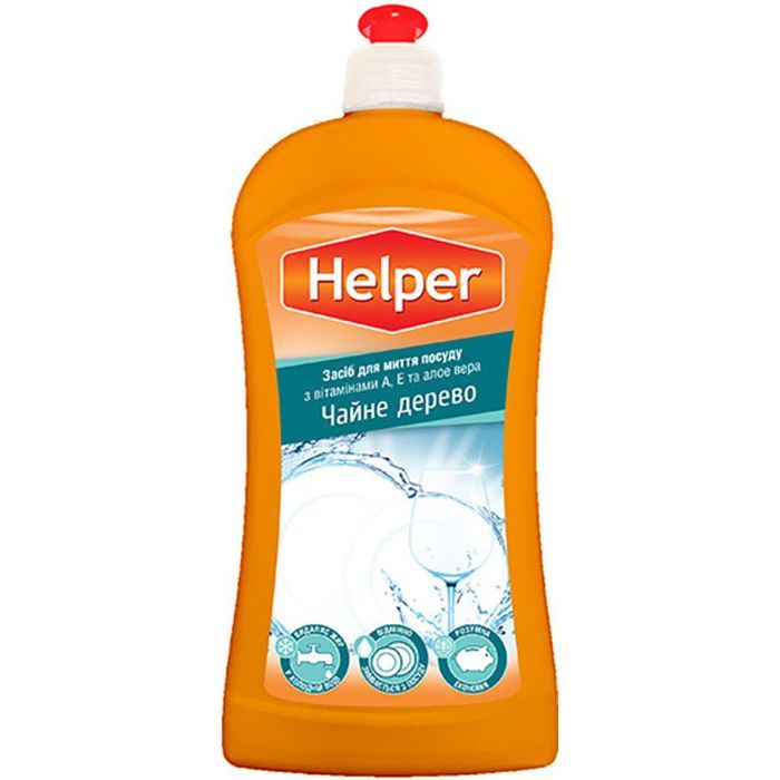 Средство для ручного мытья посуды Helper Чайное дерево 495 мл (4823019010275)